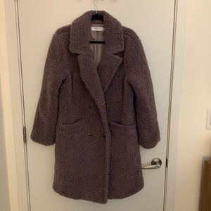 ASTR The Label - Lavender Freddie Coat - SMALL